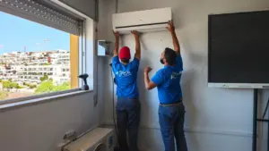 Más aulas de Estepona estrenarán climatización