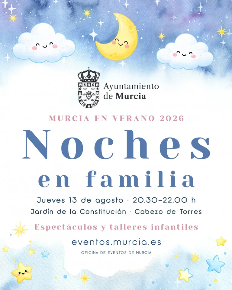 Murcia abre una noche familiar gratis en Cabezo de Torres