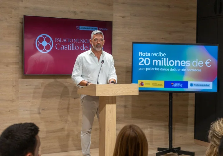 Rota reforzará colegios y calles frente a las lluvias